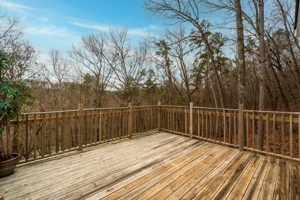657 Summit Lane Ellijay, GA 30540 - Photo 31 of 33 a view of wooden deck