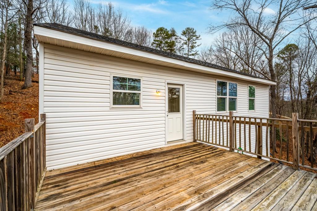 657 Summit Lane Ellijay, GA 30540 - Photo 32 of 33 a view of a wooden deck