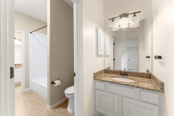 a view of empty room