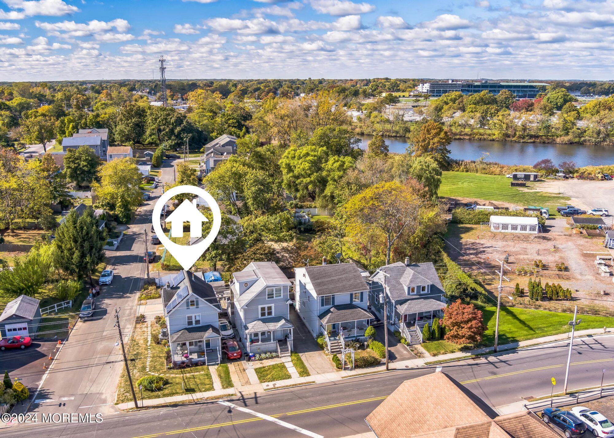 238 Branchport Avenue Long Branch, NJ 07740 - Photo 32 of 42 a view of swimming pool with seating area and painted walls