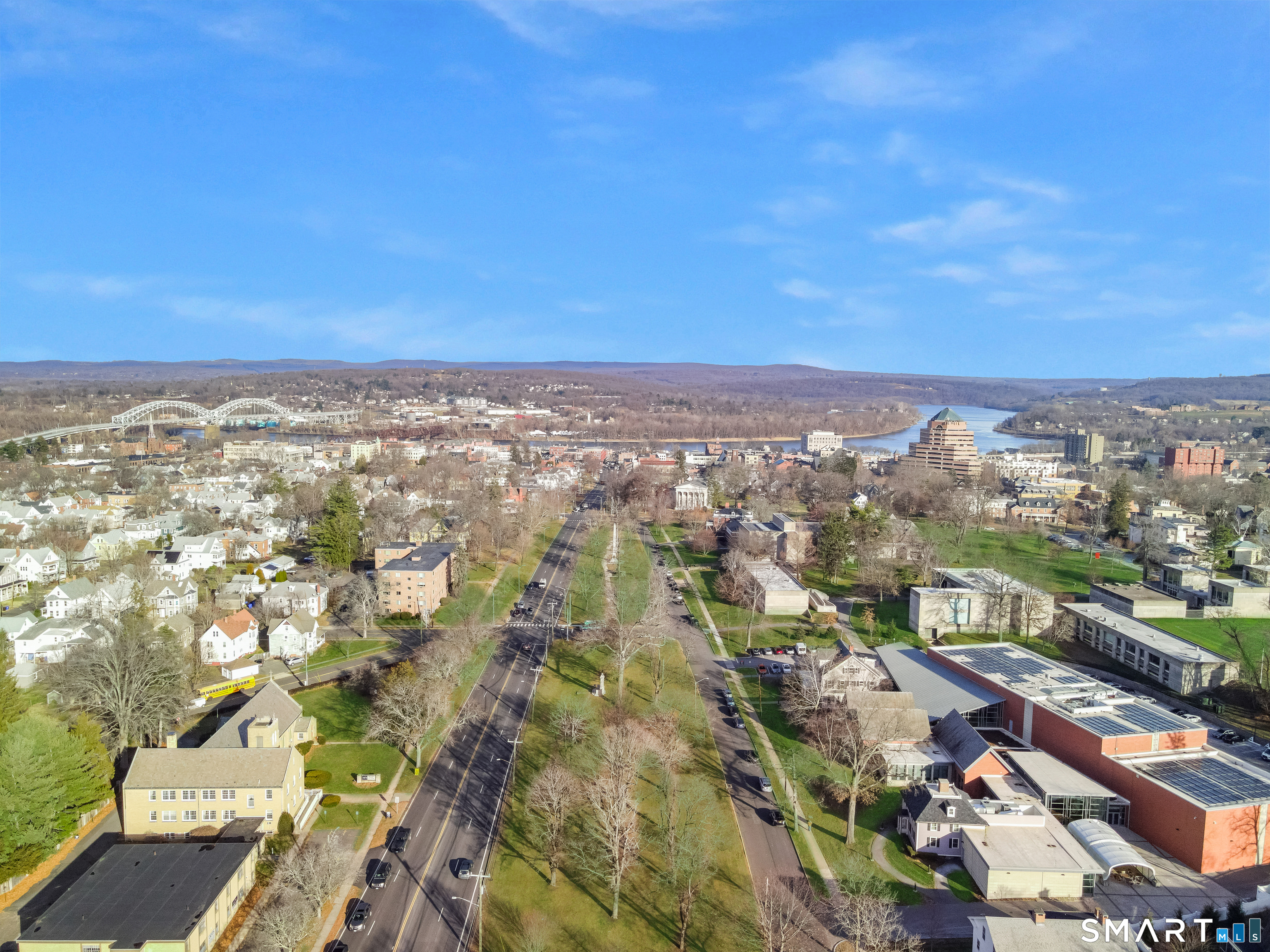 20 Prospect Street Middletown, CT 06457 - Photo 29 of 30 an aerial view of residential building with green space
