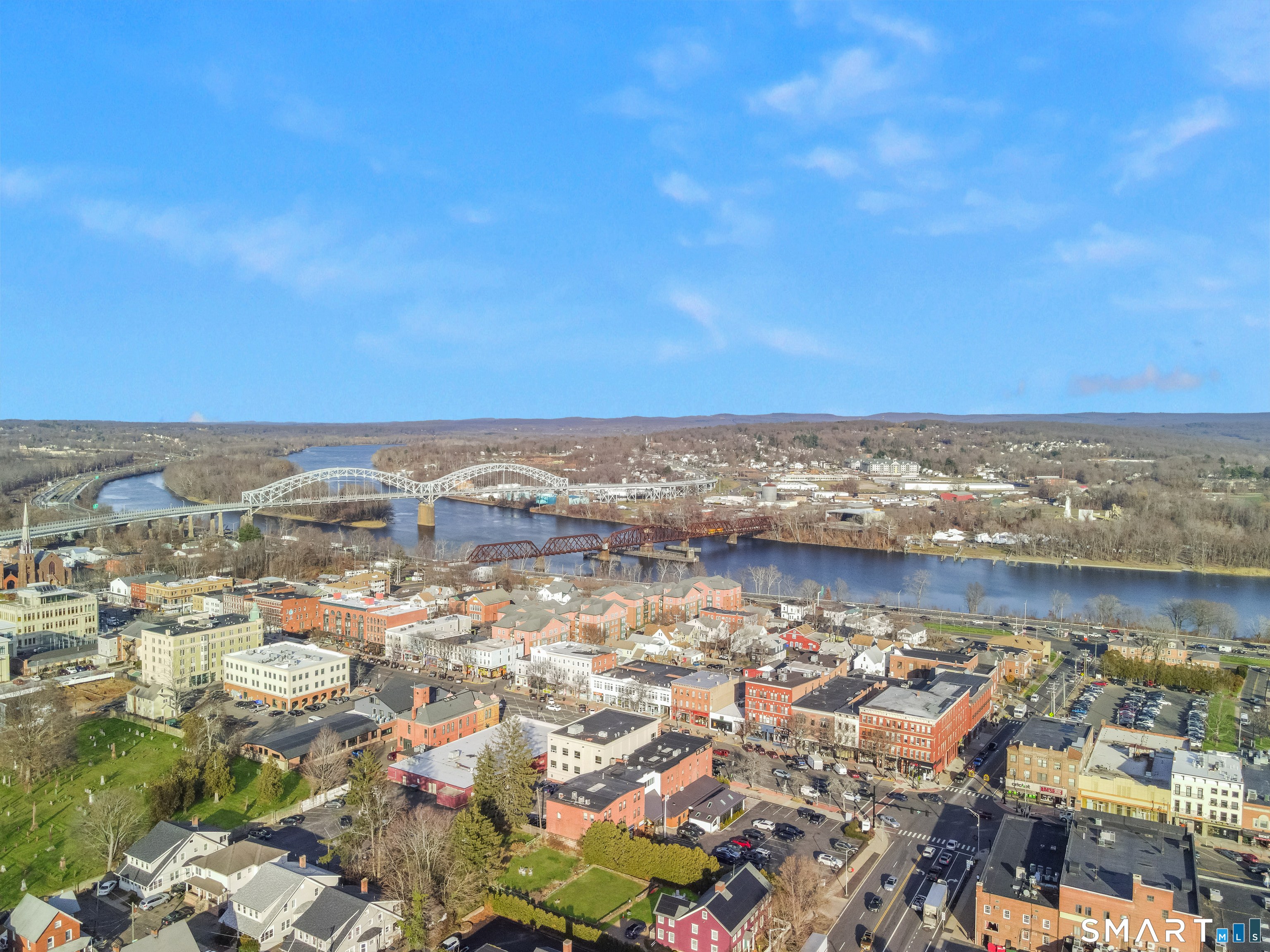 20 Prospect Street Middletown, CT 06457 - Photo 30 of 30 an aerial view of ocean and residential houses with outdoor space