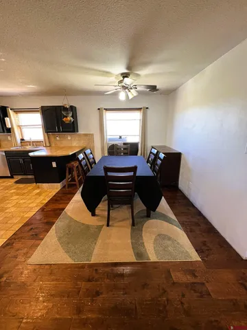 a living room with furniture and window