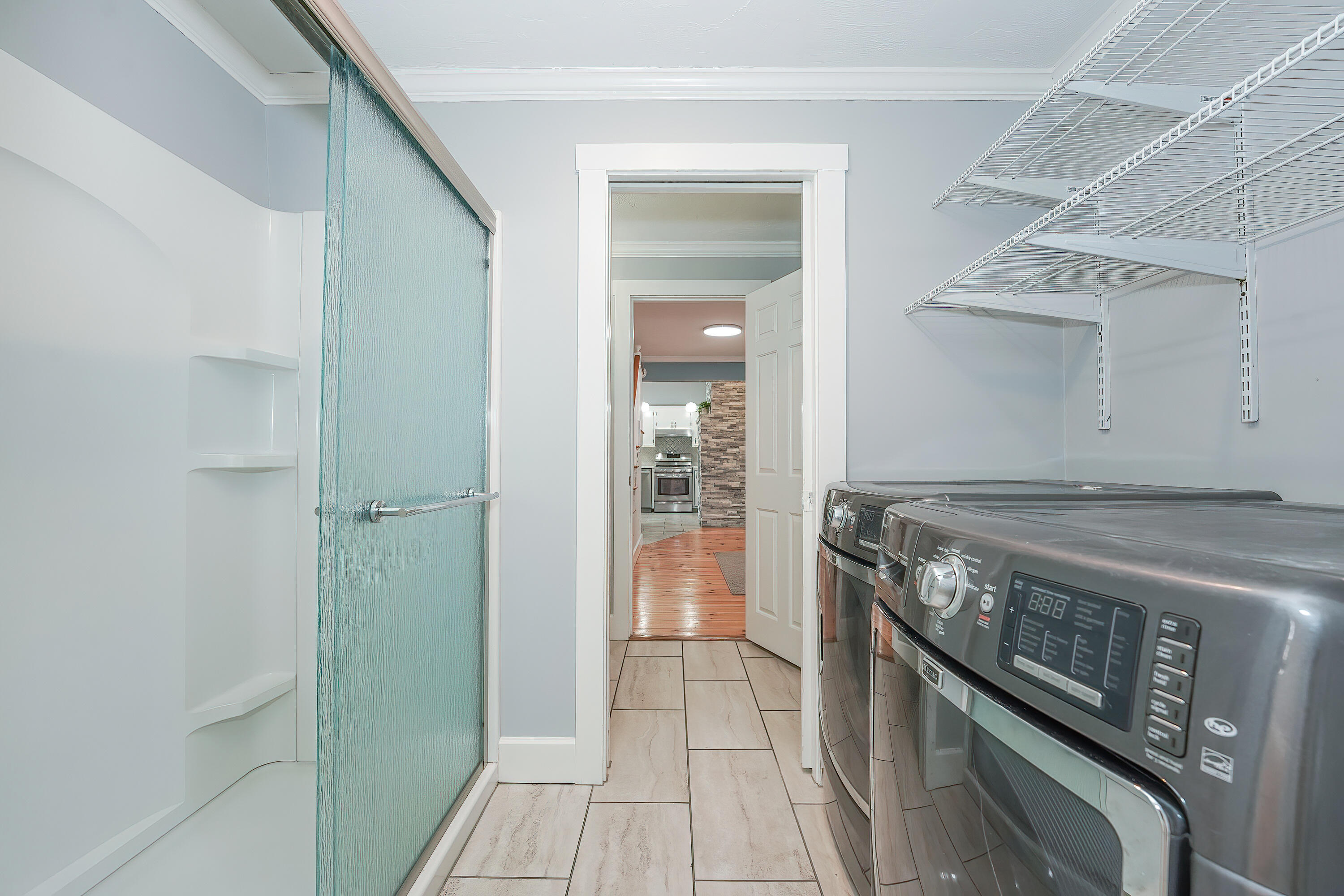 240 Oak Street West Barnstable, MA 02668 - Photo 29 of 89 a kitchen with a stove and a shower