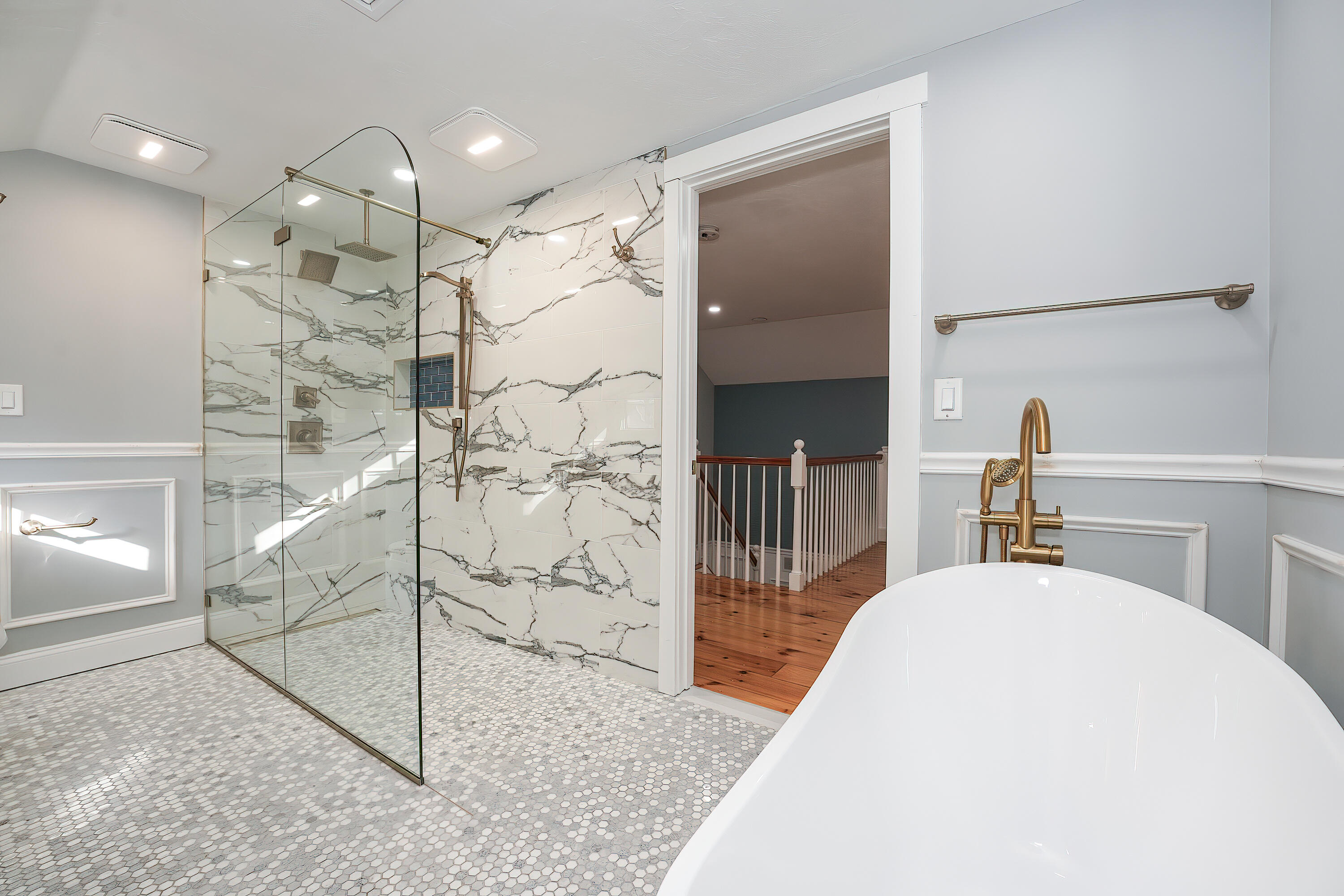 240 Oak Street West Barnstable, MA 02668 - Photo 45 of 89 a view of a walk in closet and living room