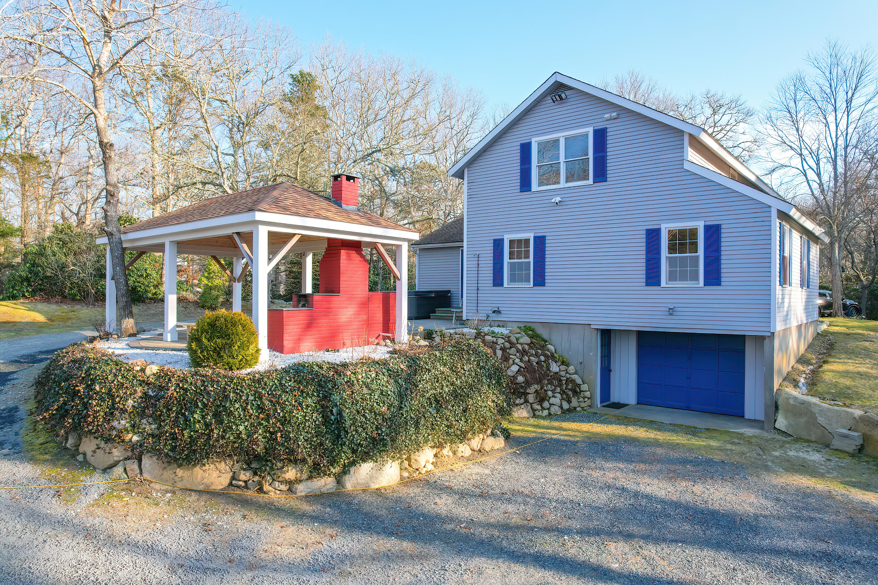 240 Oak Street West Barnstable, MA 02668 - Photo 69 of 89 a front view of a house with garden