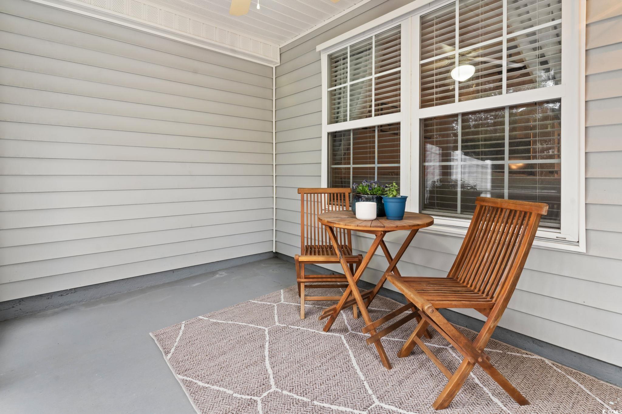 1024 Stanton PI, Unit 1024 Myrtle Beach, SC 29579 - Photo 22 of 26 View of patio with covered porch