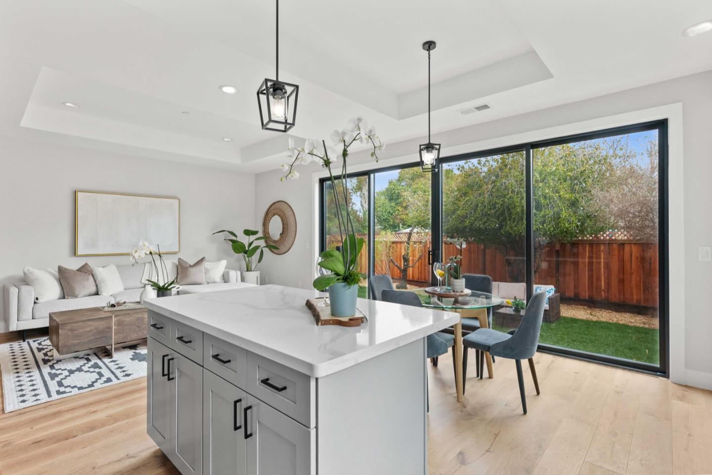 1766 Wagner Avenue Mountain View, CA 94043 - Photo 15 of 38 a view of a kitchen with a table and chairs
