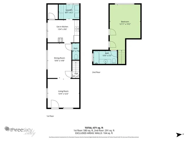 $199,000 | 630 North Gladstone Avenue, Indianapolis, IN 46201