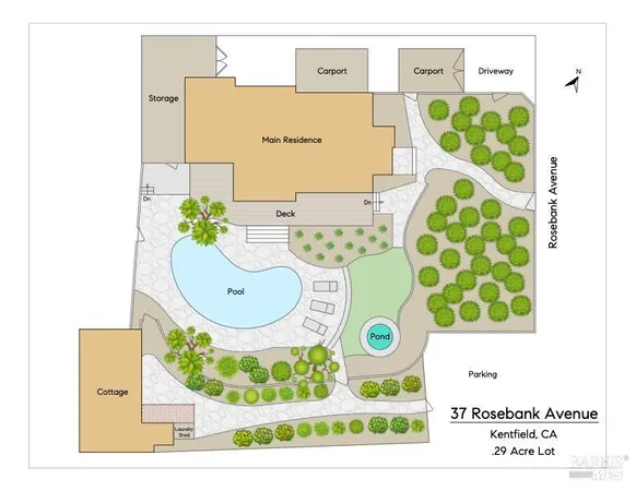 $3,900,000 | 37 Rosebank Avenue, Kentfield, CA 94904