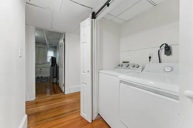 a view of storage and utility room