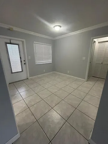 a view of empty room