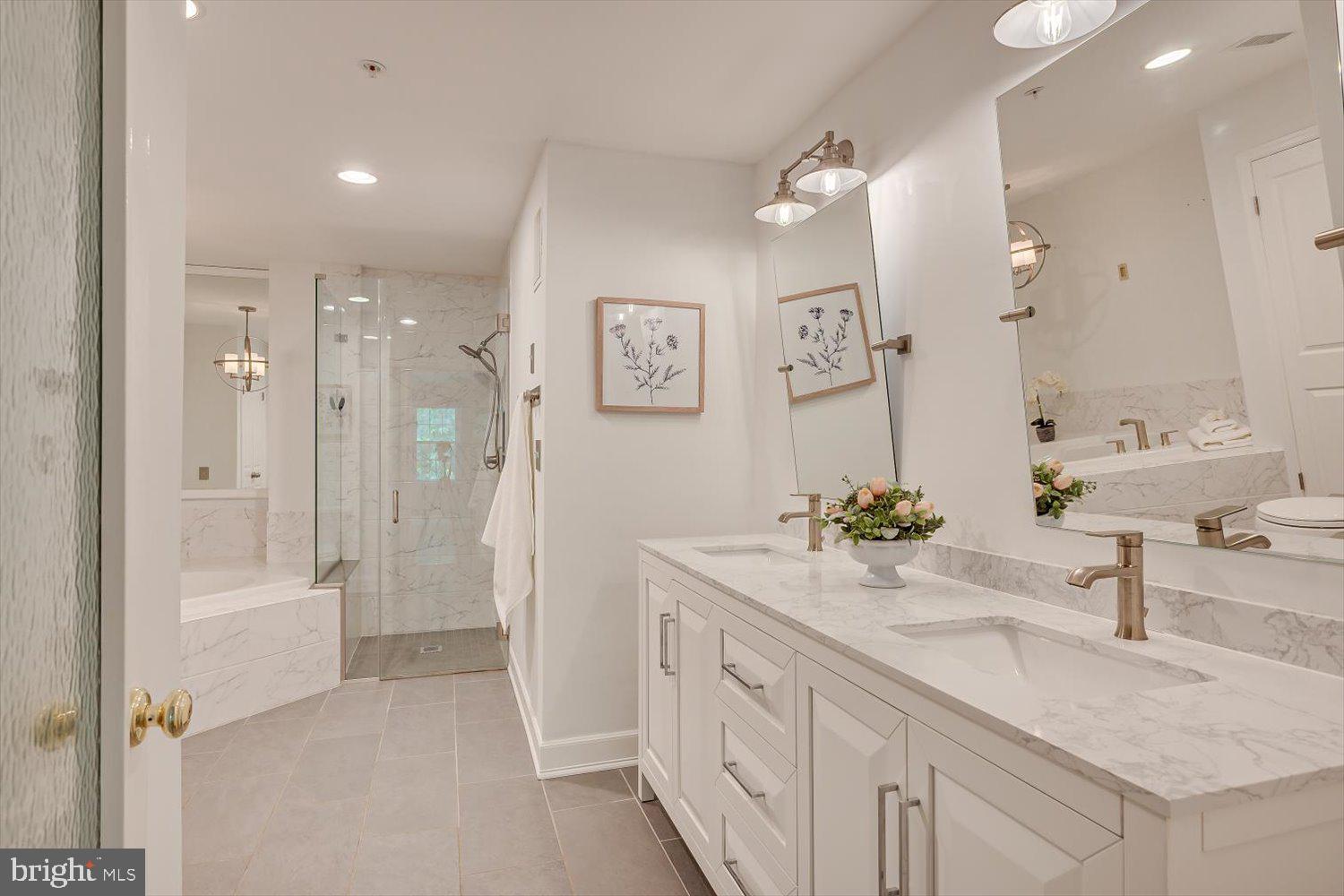 527 Brickhouse Road Princeton, NJ 08540 - Photo 19 of 35 Elegant spa-like bathroom retreat.
