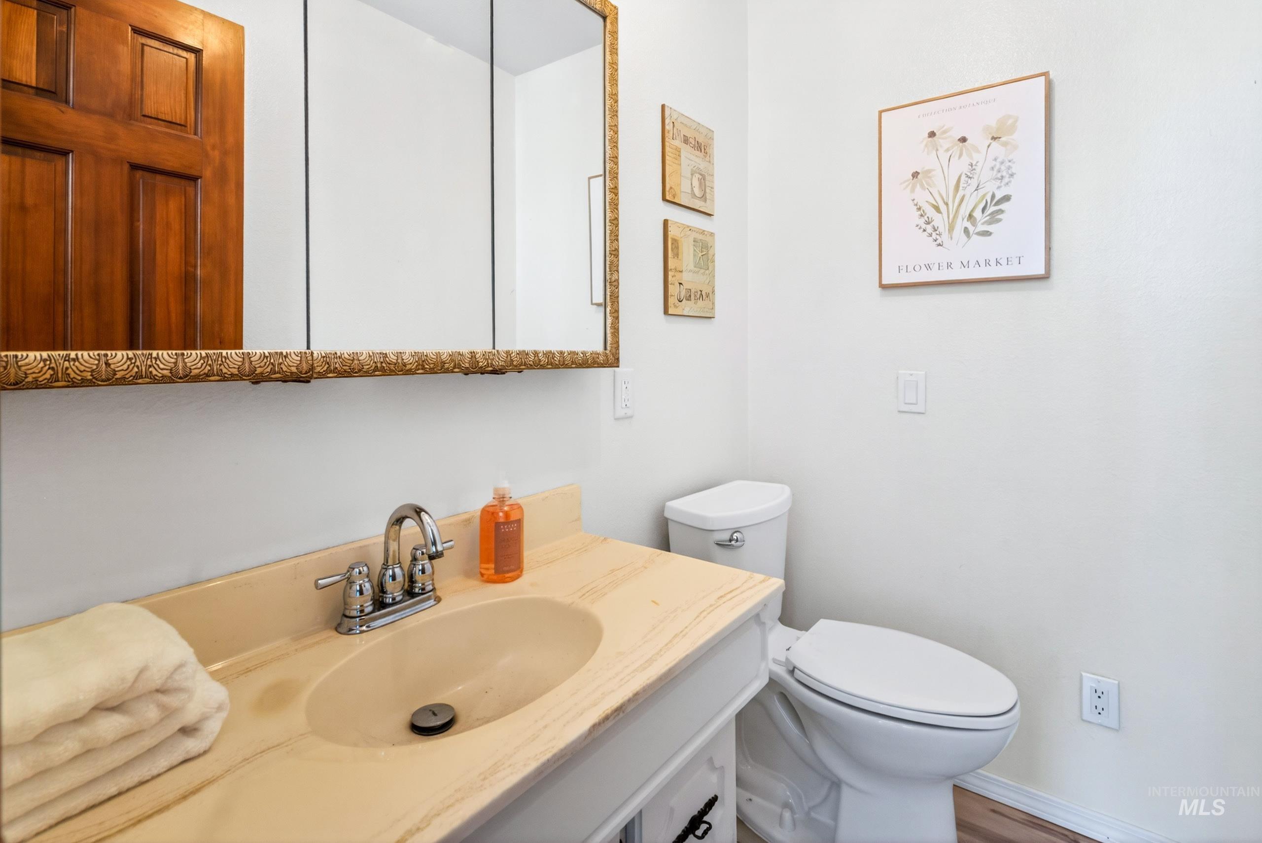 8989 Hillview Road Emmett, ID 83617 - Photo 25 of 50 Bathroom featuring vanity and toilet