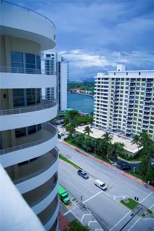 a view of building with yard