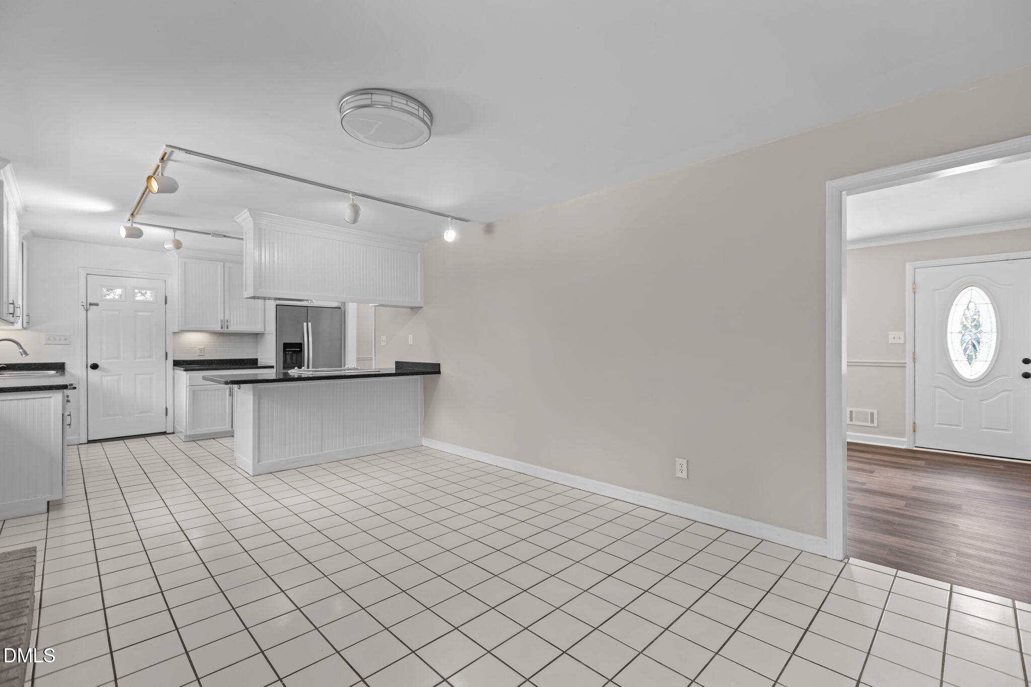 3117 Edgetone Drive Raleigh, NC 27604 - Photo 12 of 50 a view of kitchen view with wooden floor