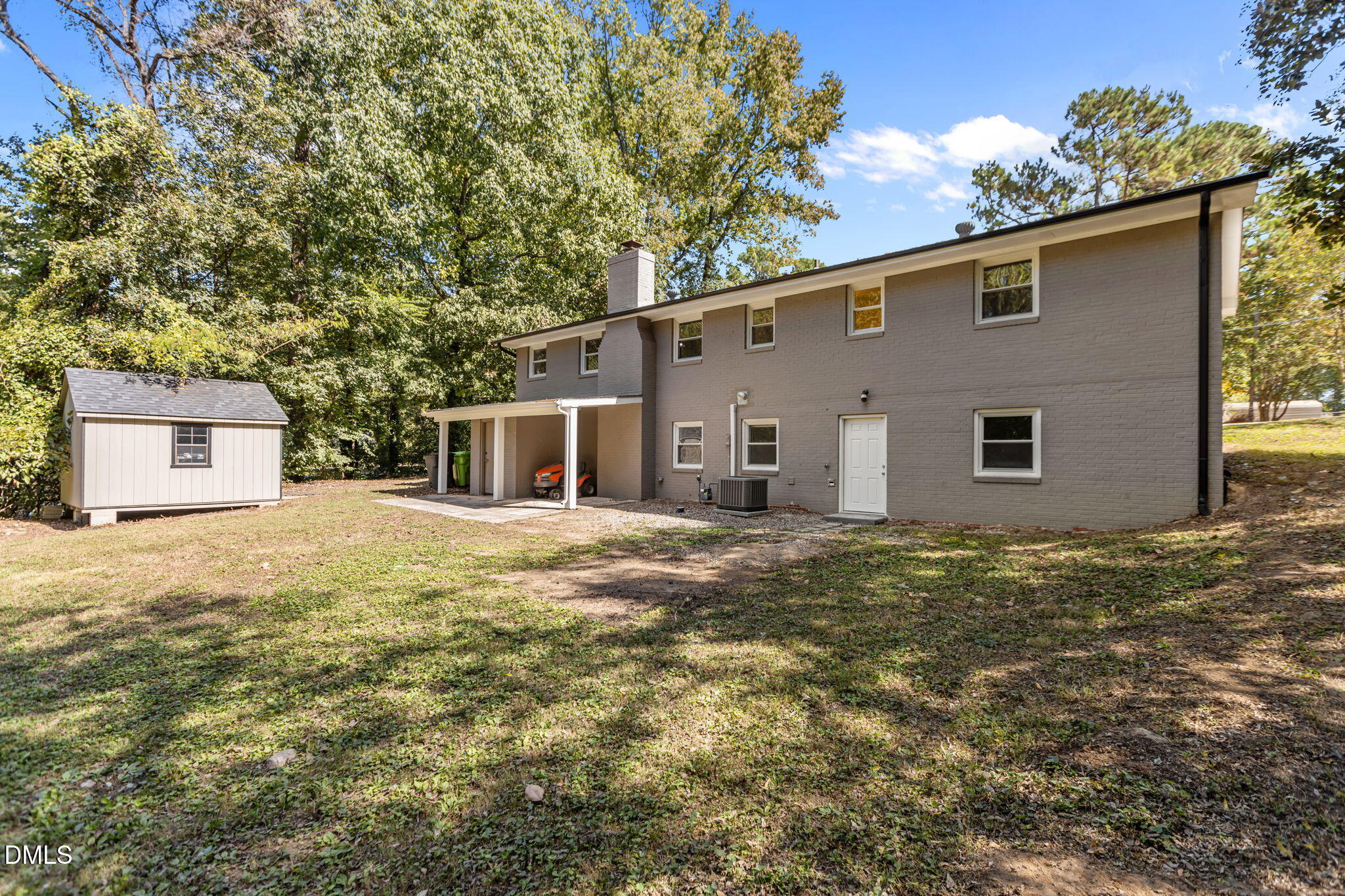 3117 Edgetone Drive Raleigh, NC 27604 - Photo 43 of 50 a backyard of a house