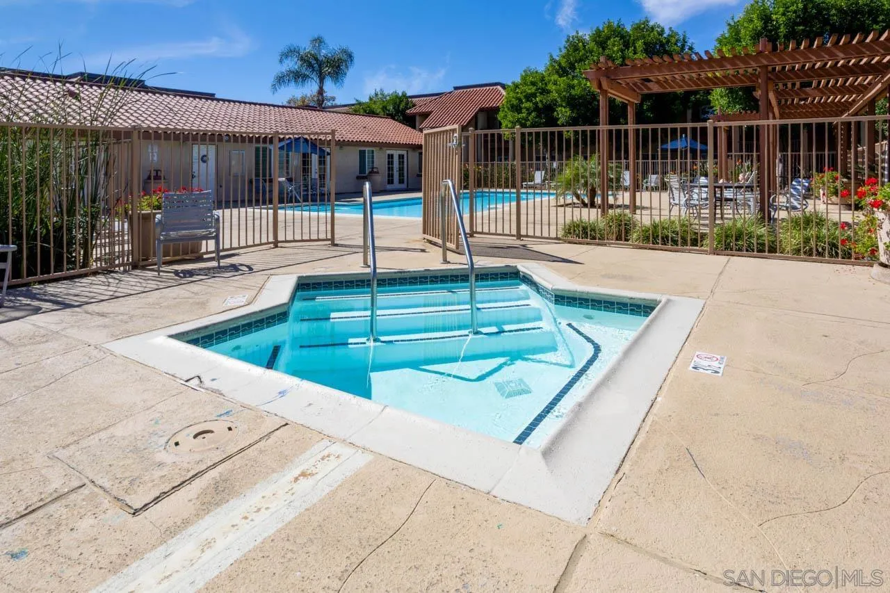 180 Chambers Street, Unit 4 El Cajon, CA 92020 - Photo 20 of 27 a view of a backyard with a patio