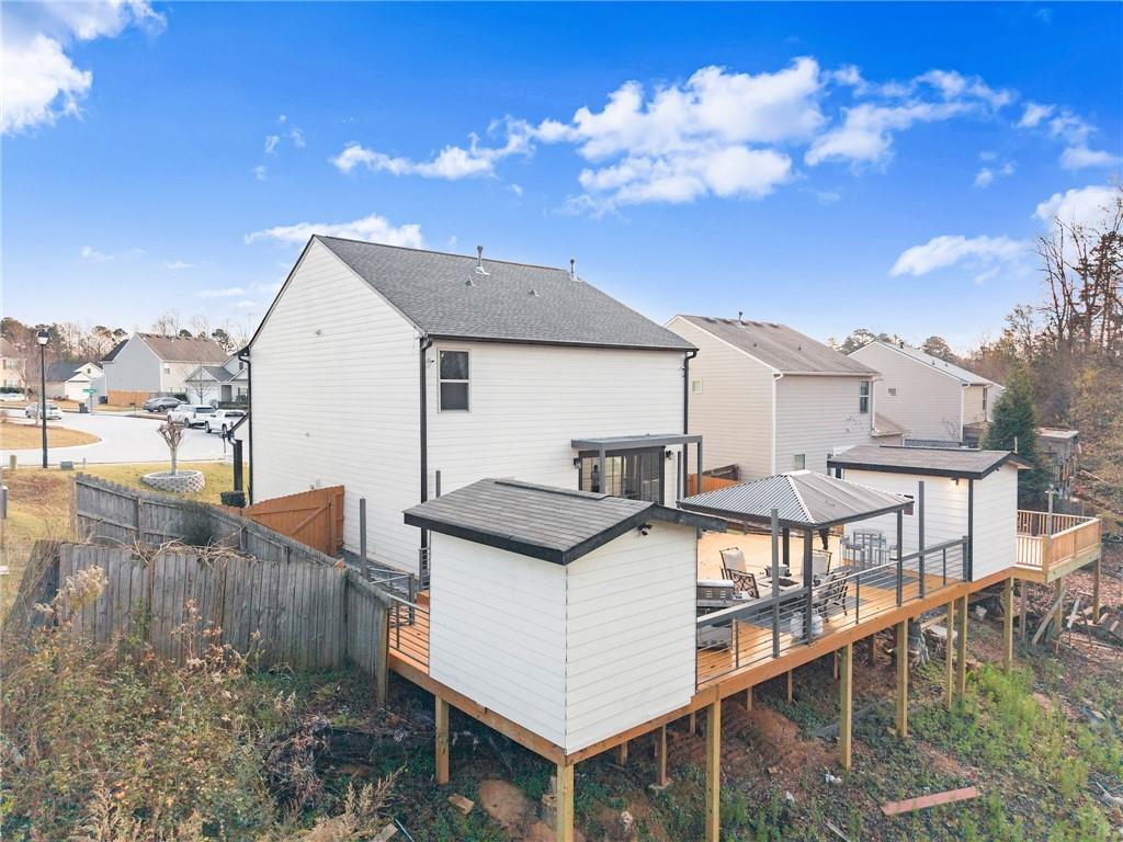 4302 Box Elder Path Gainesville, GA 30504 - Photo 44 of 53 a view of a terrace with sitting area