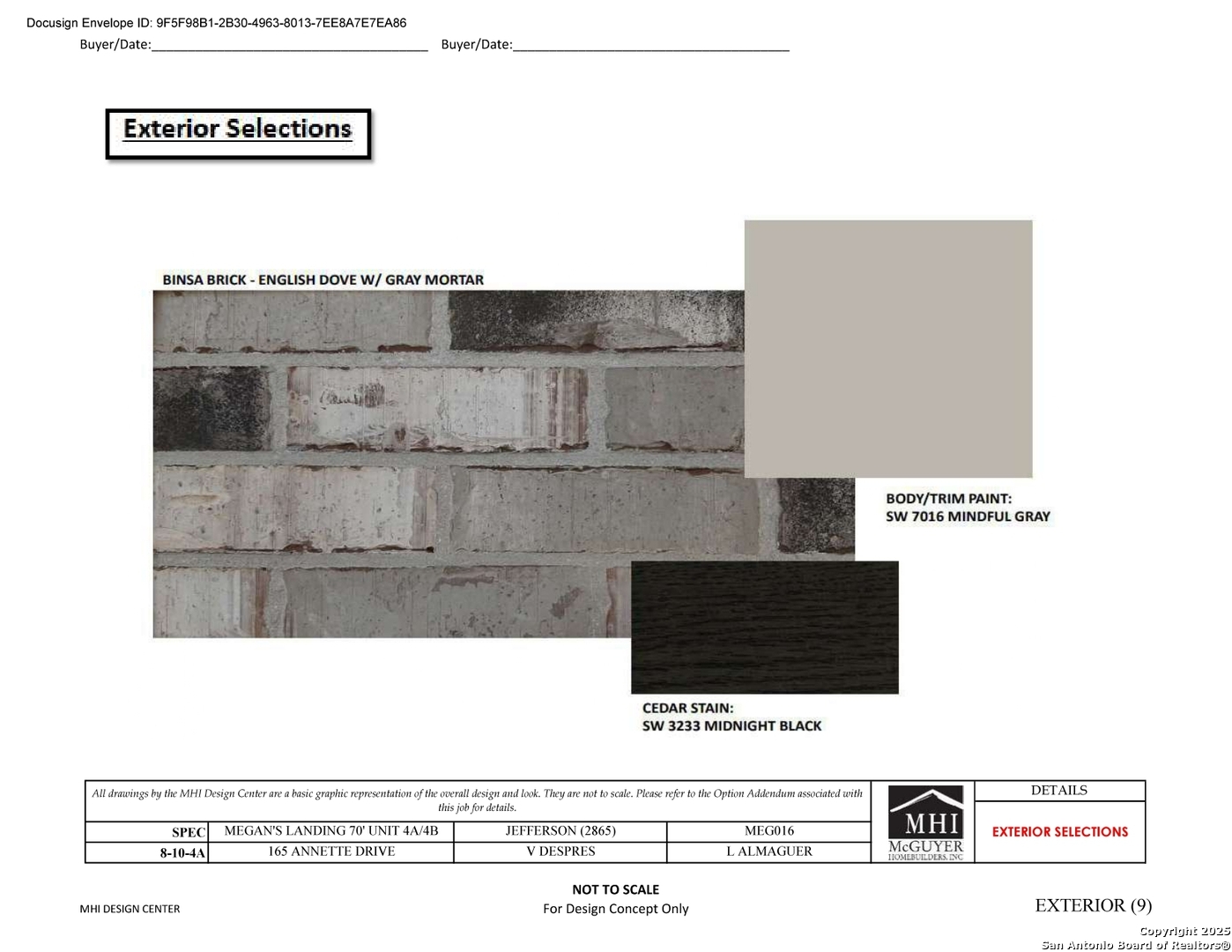 165 Annette Drive Castroville, TX 78009 - Photo 9 of 11 a view of a floor plan
