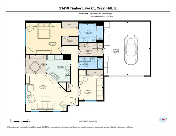 $299,900 | 21418 Timber Lake Court, Unit 21418, Crest Hill, IL 60403