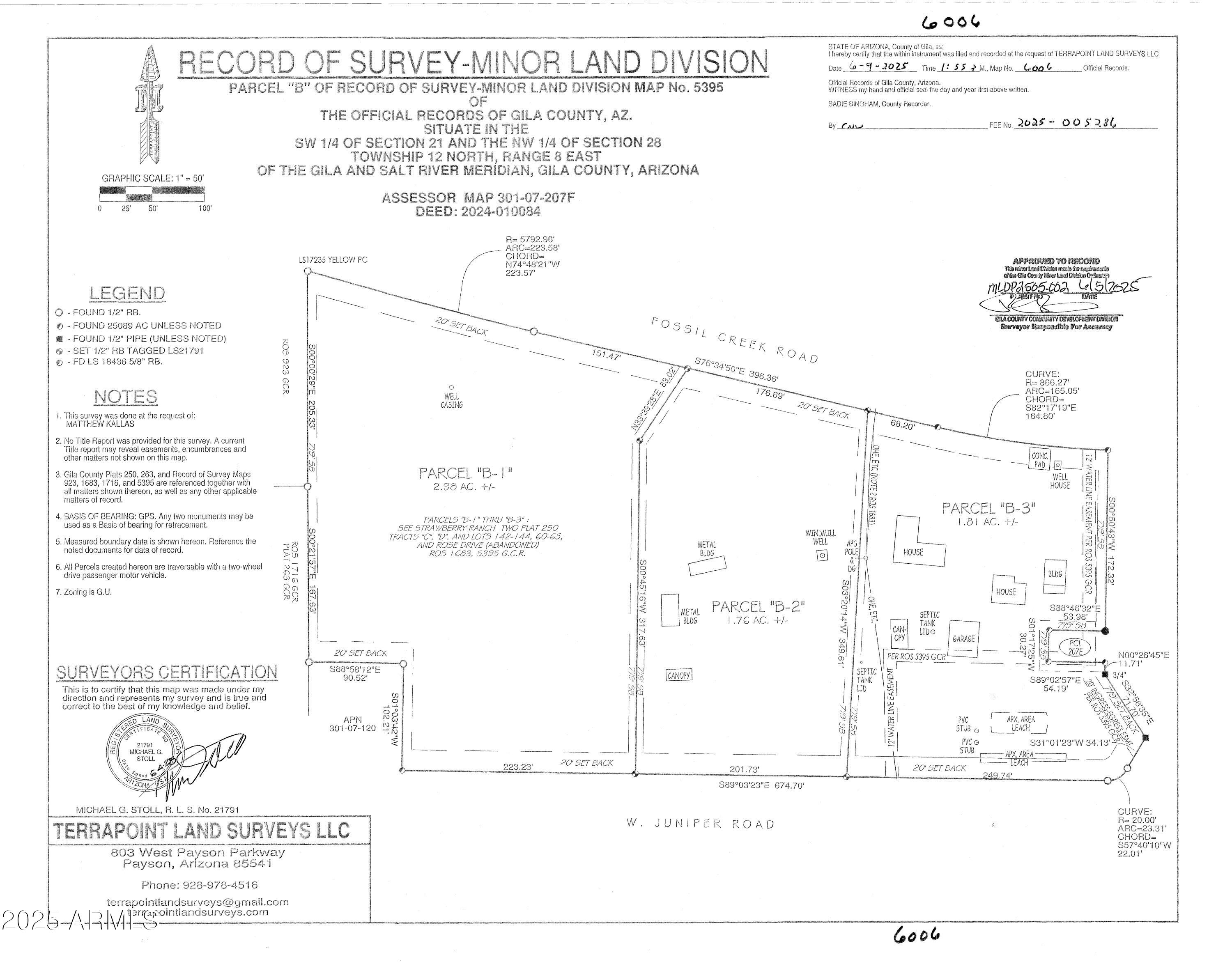 9107 Fossil Creek Road Strawberry, AZ 85544 - Photo 2 of 74 Parcel split