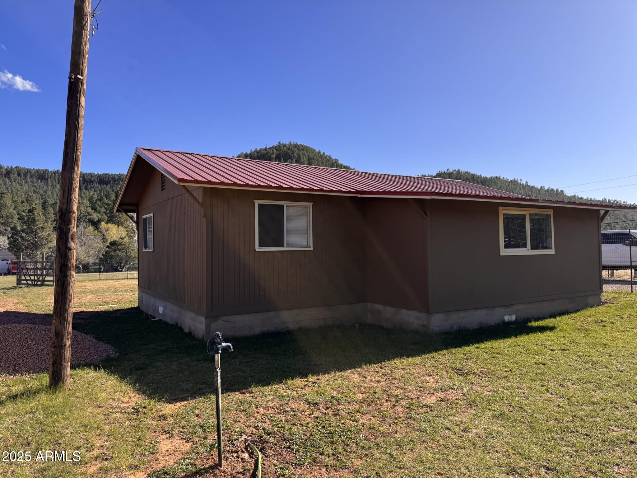 9107 Fossil Creek Road Strawberry, AZ 85544 - Photo 51 of 74 45 - North side of Guest home