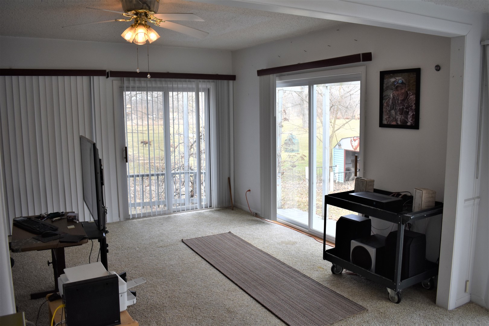 2821 A East 3500s Road Kankakee, IL 60901 - Photo 8 of 38 a view of a room with gym equipment