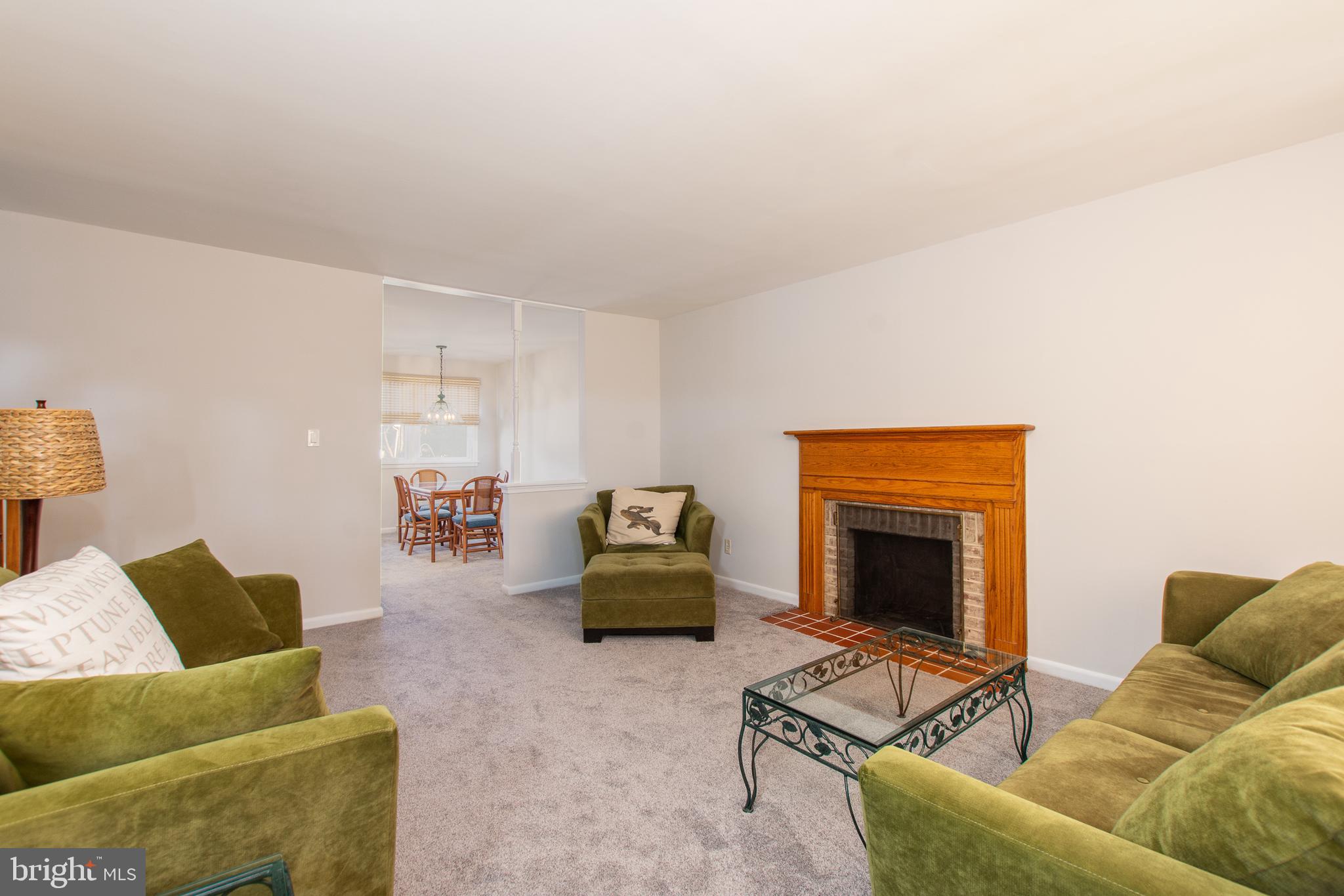 501 Maple Road Claymont, DE 19703 - Photo 7 of 25 Living Room w/ Fireplace