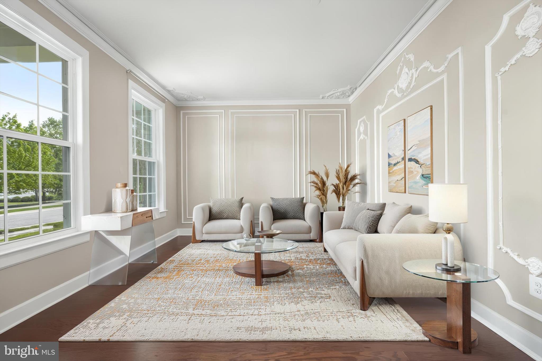 11047 Martha Way Fulton, MD 20759 - Photo 11 of 87 a living room with furniture and a large window