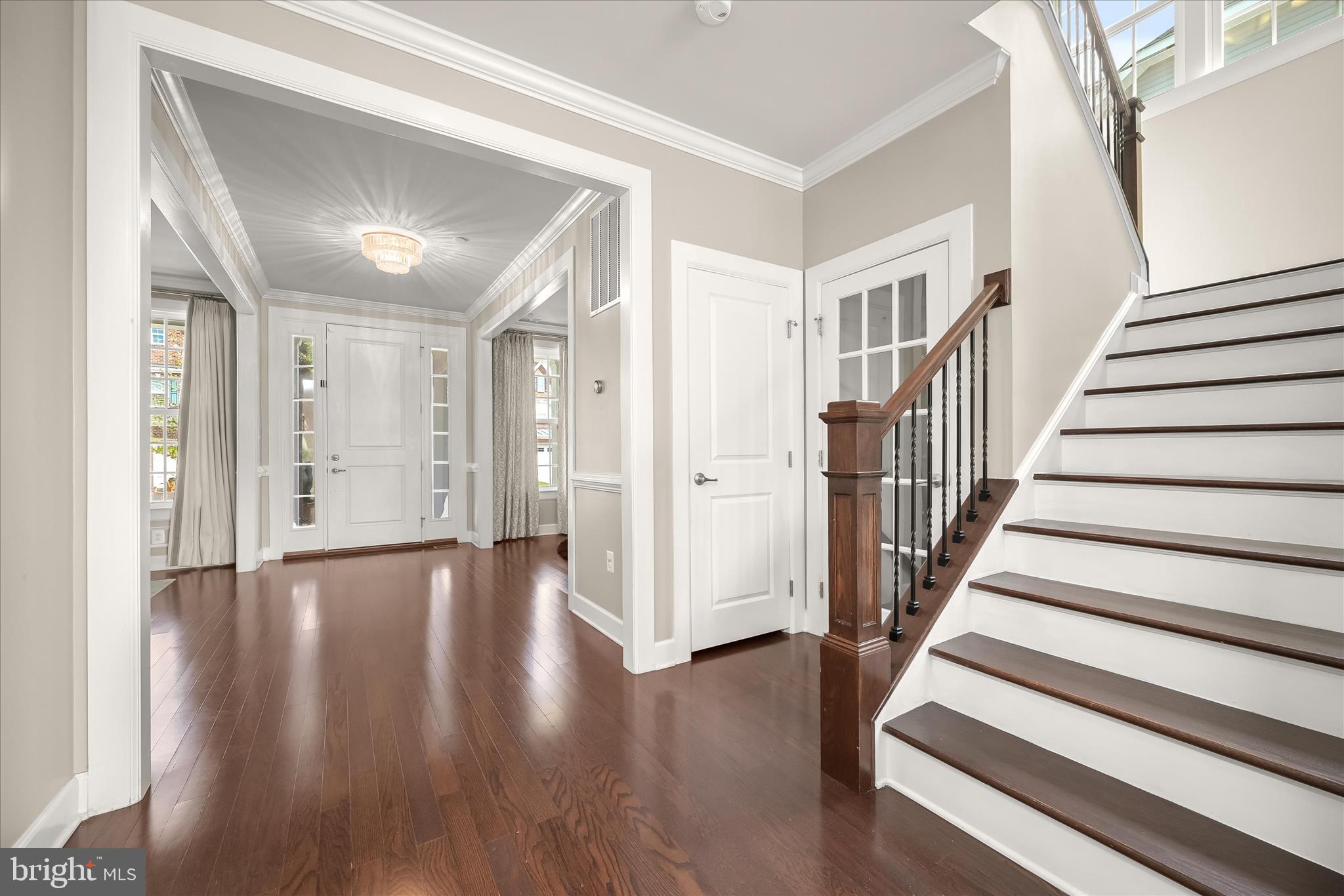 11047 Martha Way Fulton, MD 20759 - Photo 12 of 80 a view of an entryway with wooden floor