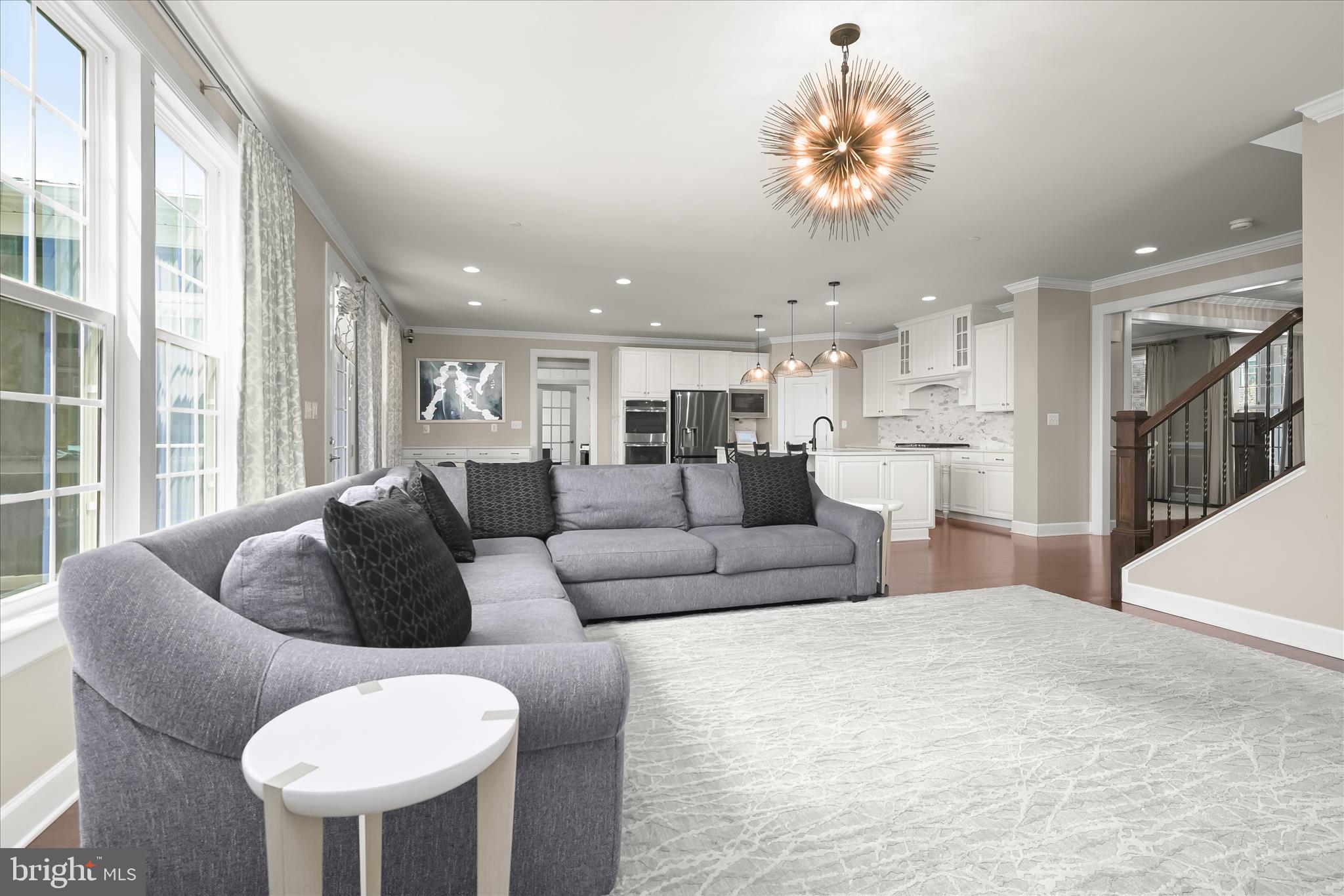 11047 Martha Way Fulton, MD 20759 - Photo 27 of 87 a living room with furniture and a large window