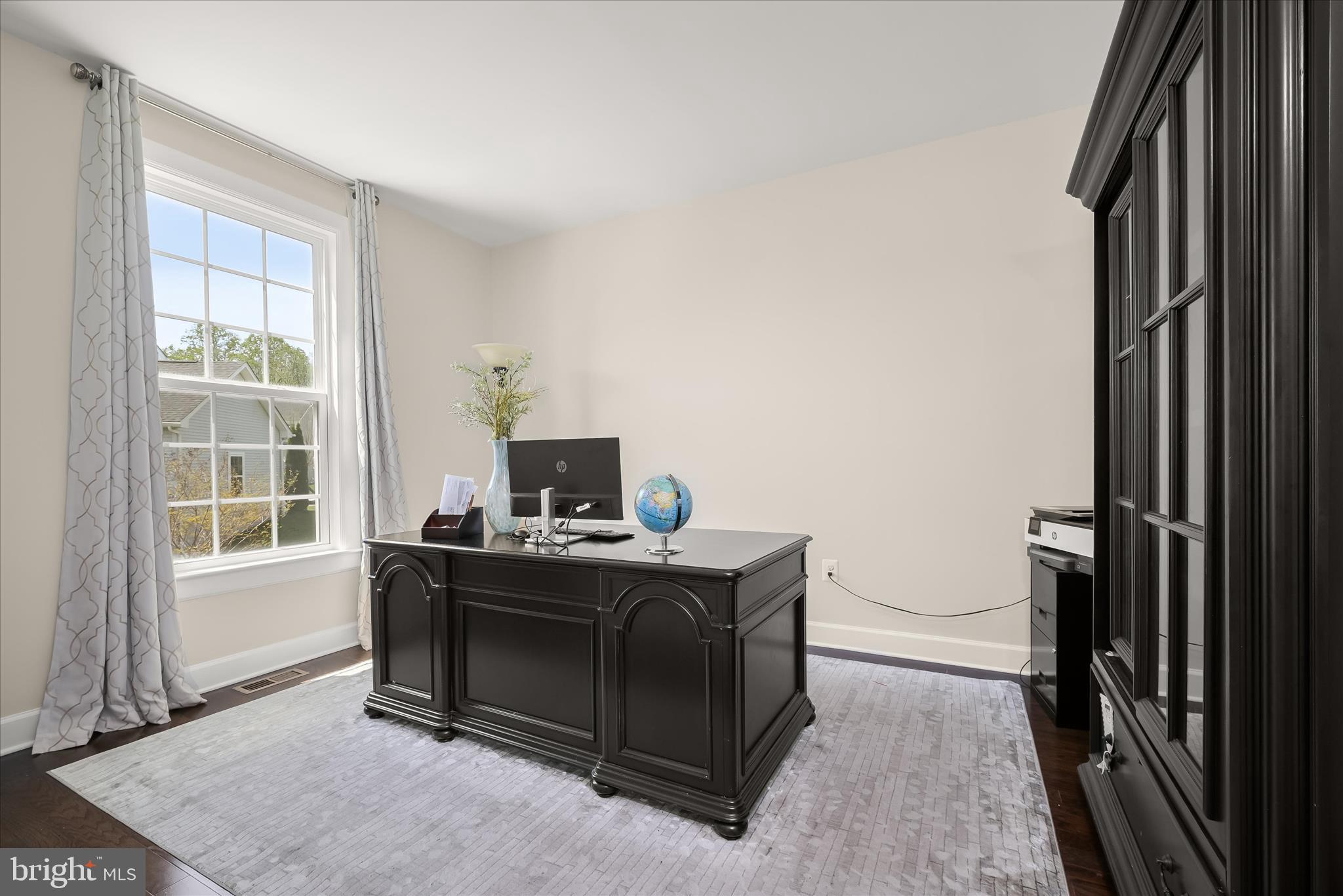 11047 Martha Way Fulton, MD 20759 - Photo 28 of 80 a view of a workspace with furniture and a window