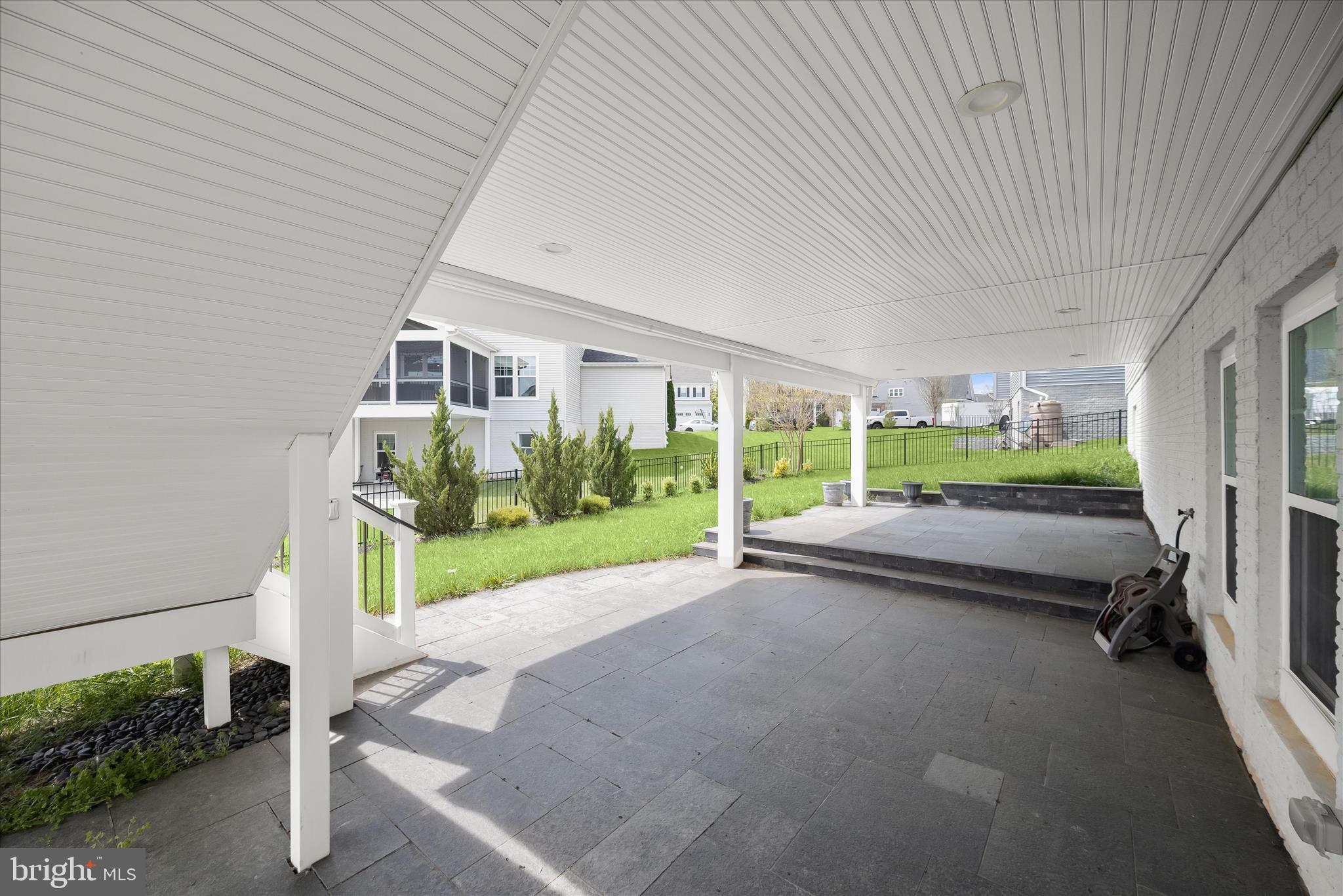 11047 Martha Way Fulton, MD 20759 - Photo 56 of 87 Covered Walk-out Patio