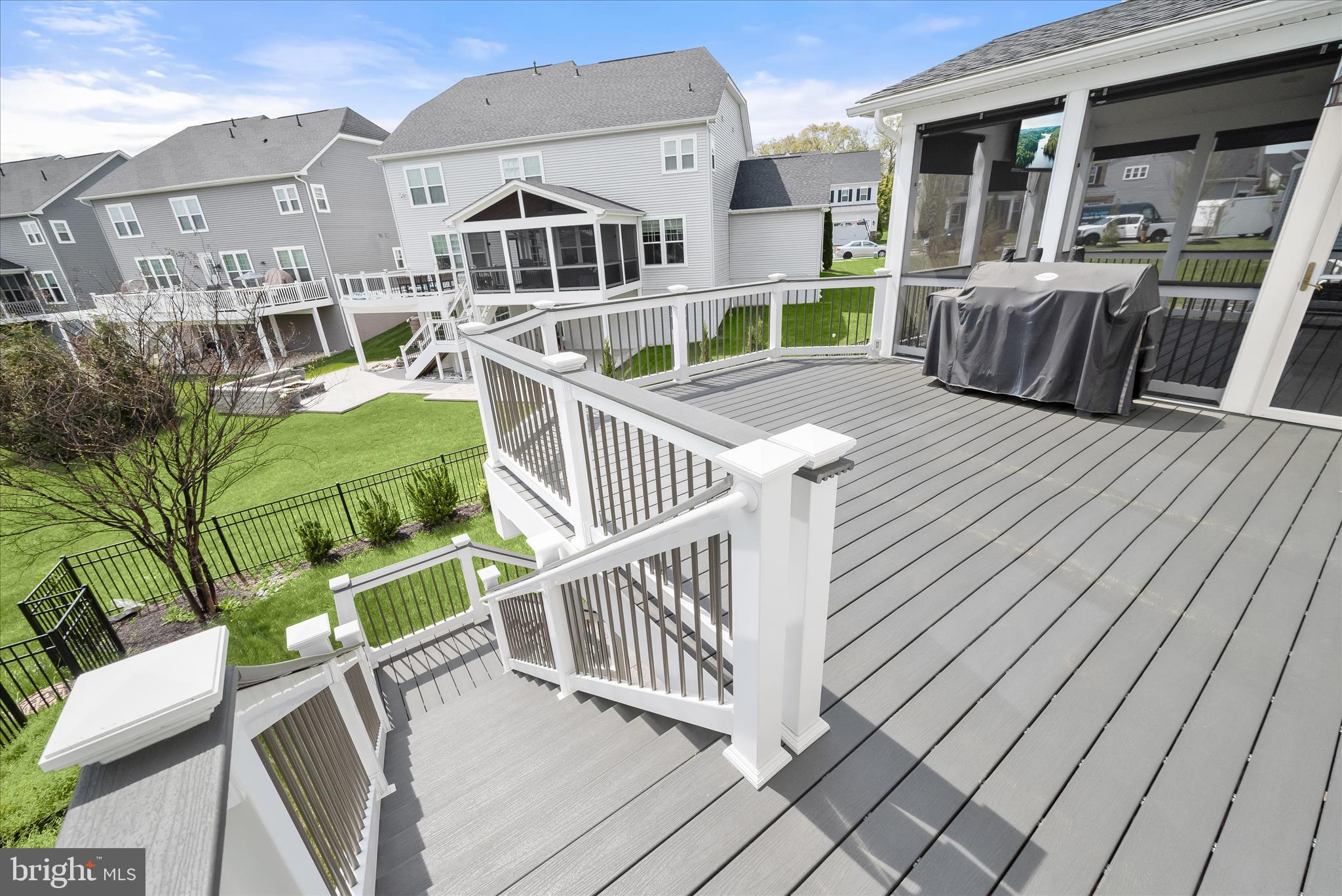 11047 Martha Way Fulton, MD 20759 - Photo 62 of 87 Composite Deck & Vinyl Clad Rails