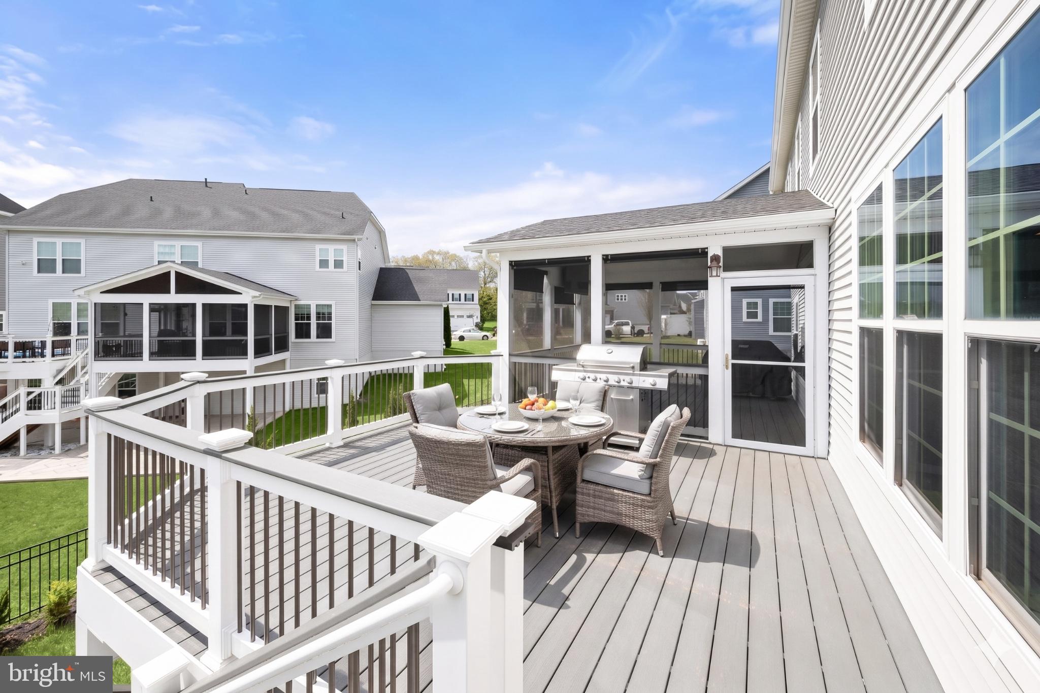 11047 Martha Way Fulton, MD 20759 - Photo 63 of 87 Dining Deck & Screened Porch