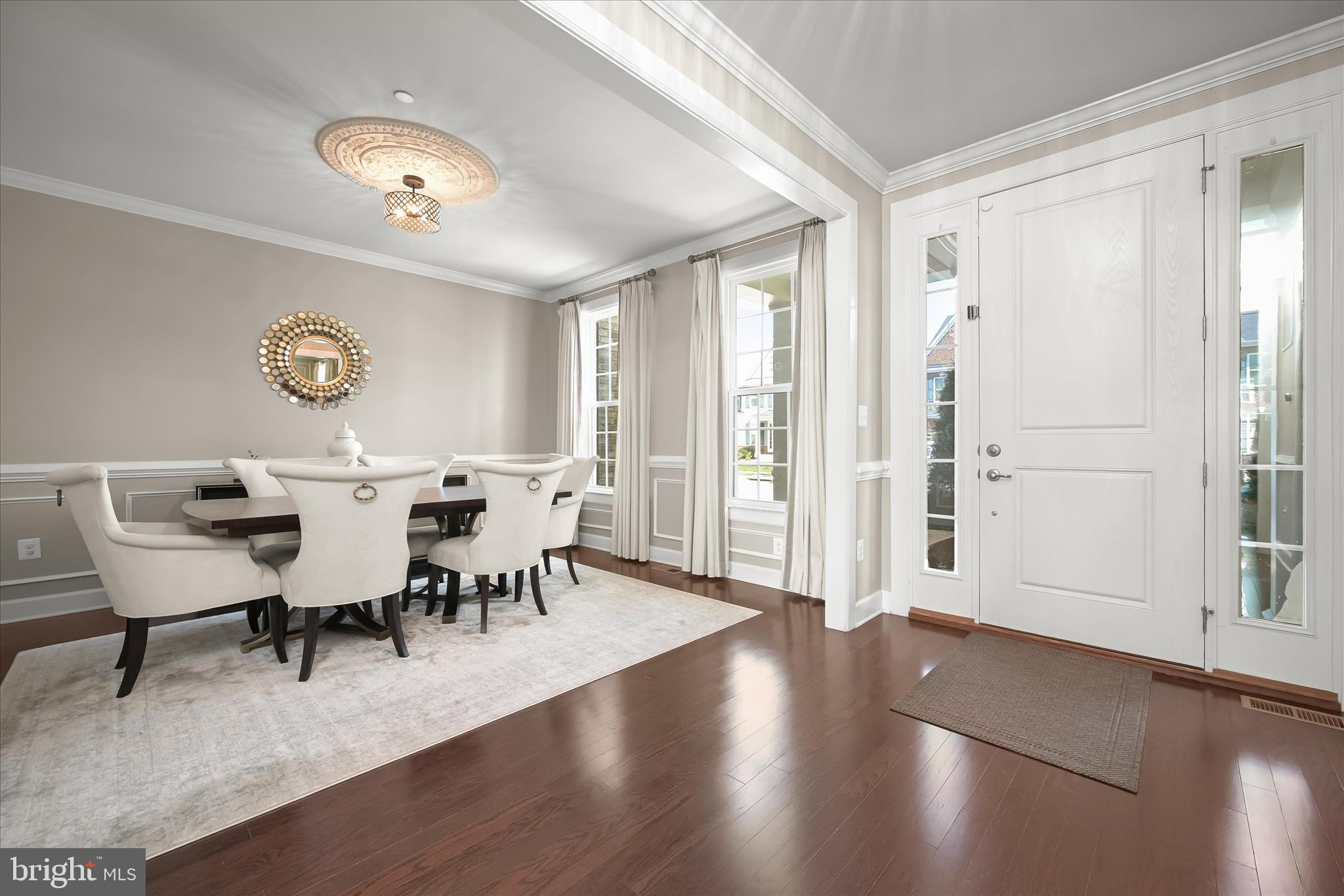 11047 Martha Way Fulton, MD 20759 - Photo 8 of 87 a view of a dining room with furniture and wooden floor