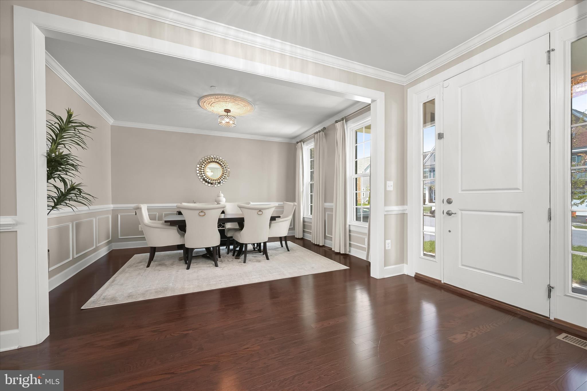 11047 Martha Way Fulton, MD 20759 - Photo 9 of 87 Formal Dining, Crown & Chairrail