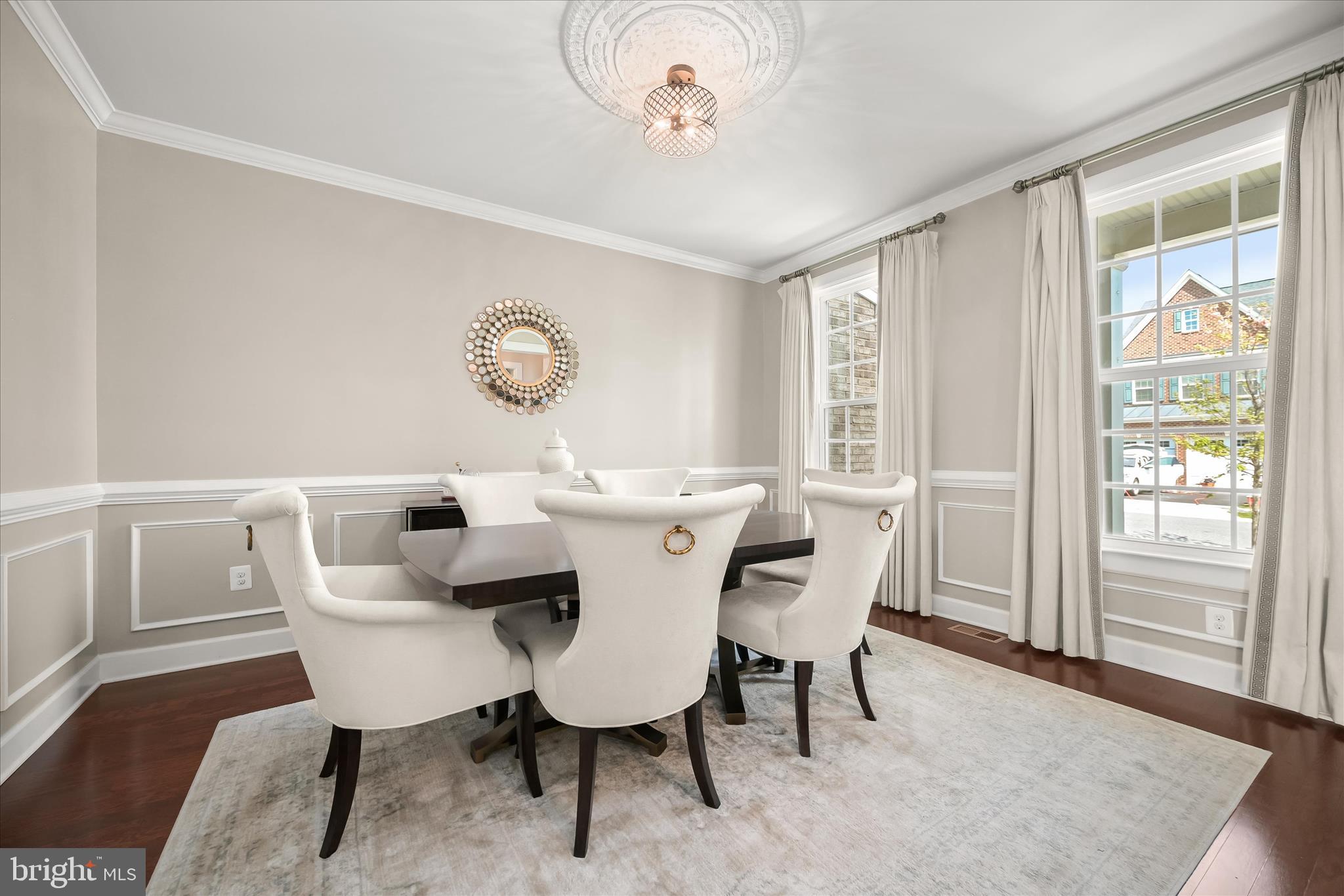 11047 Martha Way Fulton, MD 20759 - Photo 10 of 87 a view of a dining room with furniture window and wooden floor