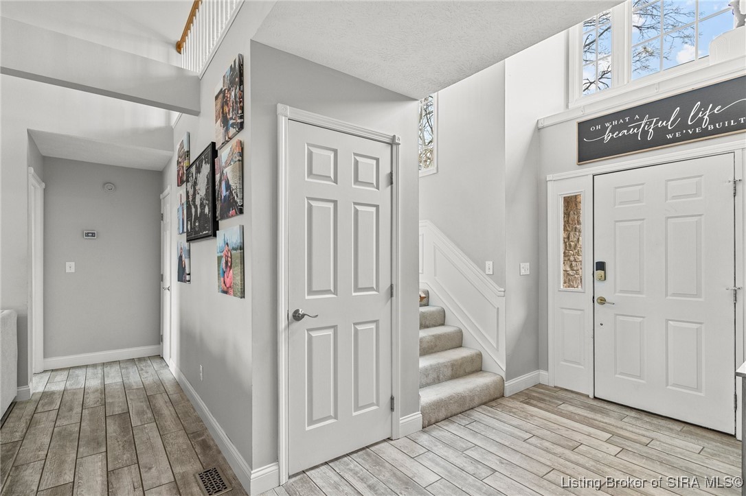 2503 Poplar Ridge Lane Madison, IN 47250 - Photo 32 of 65 Staircase leading to the second floor