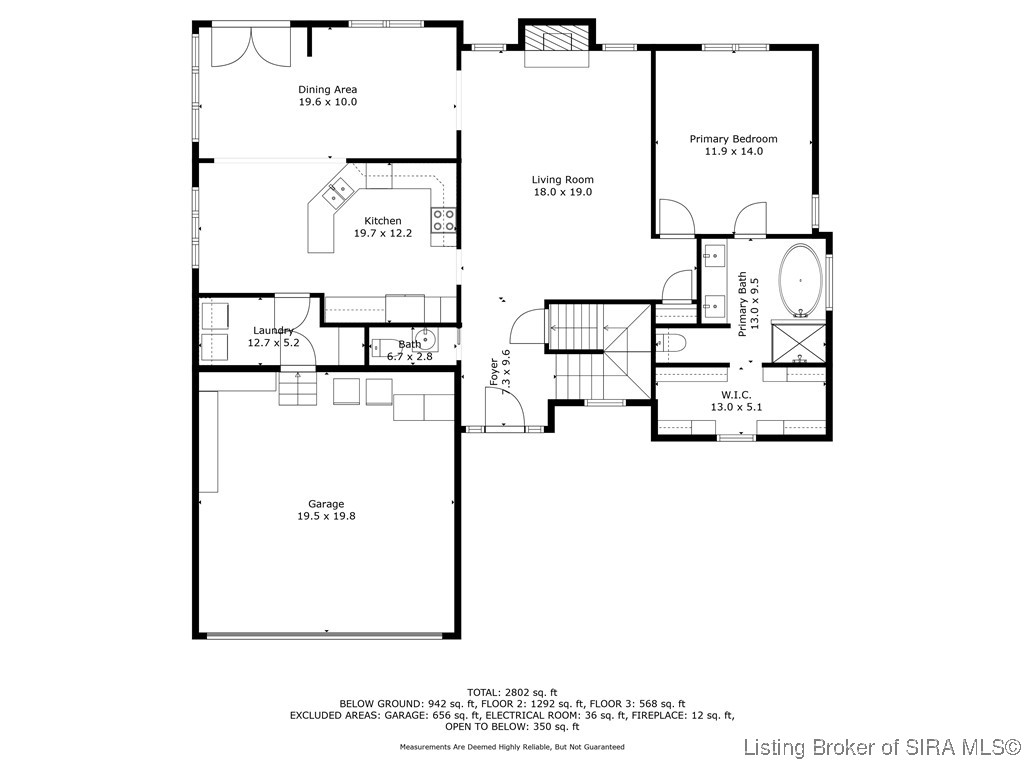 2503 Poplar Ridge Lane Madison, IN 47250 - Photo 64 of 65 Main Floor plan