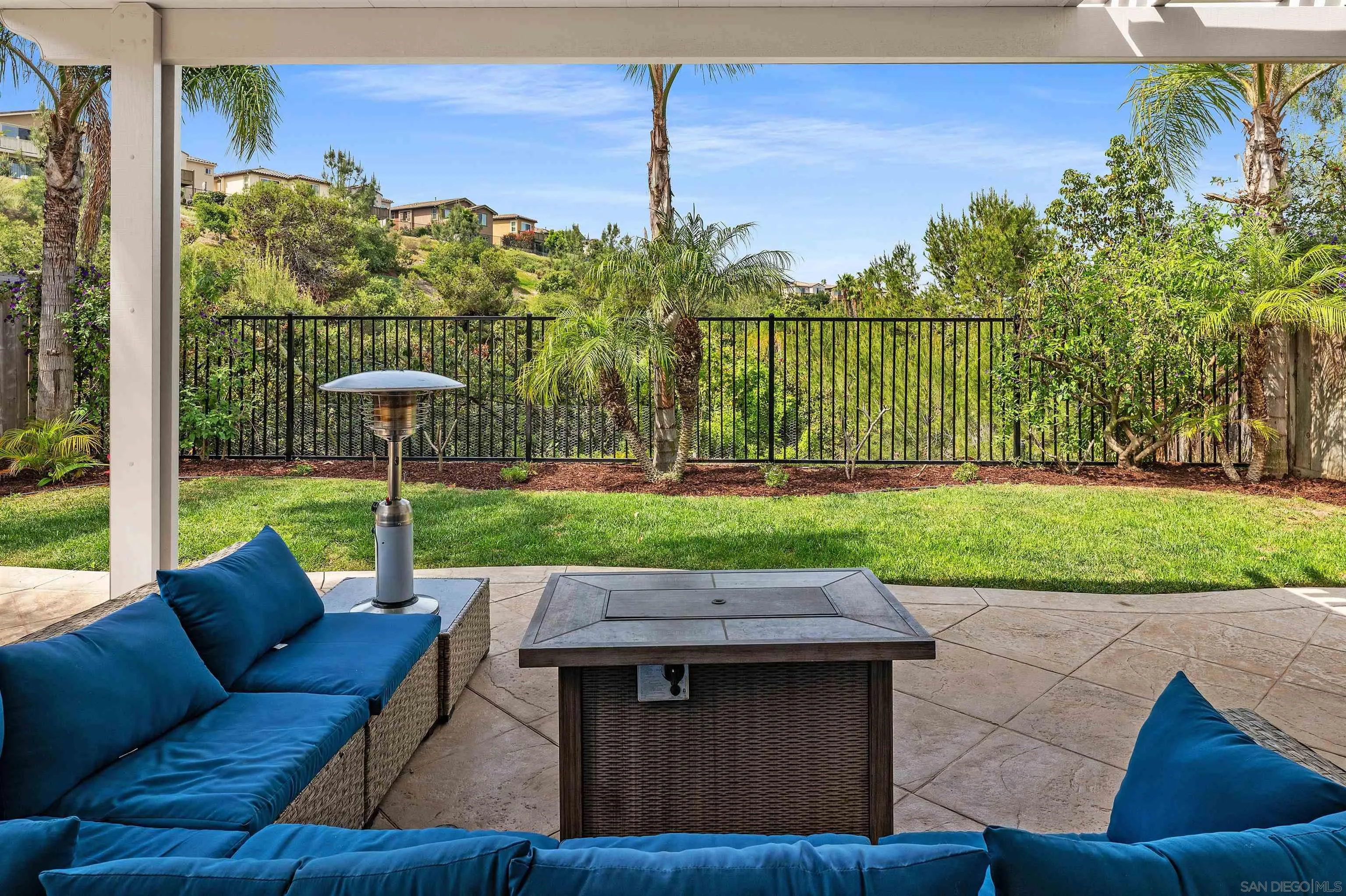 1571 Corte Daniel Oceanside, CA 92056 - Photo 29 of 44 a view of yard with outdoor seating and green space