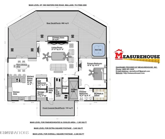 $799,900 | 1903 Waters End Road, Walland, TN 37886