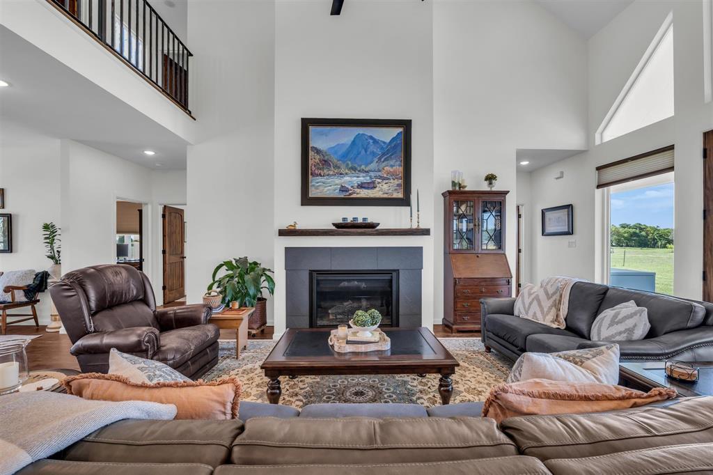 211 Knust Circle Gholson, TX 76705 - Photo 6 of 34 a living room with furniture and a fireplace