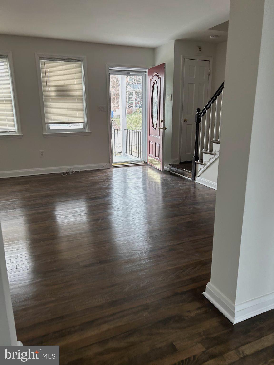 603 Braeside Road Baltimore, MD 21229 - Photo 2 of 30 a view of entryway and hall with wooden floor