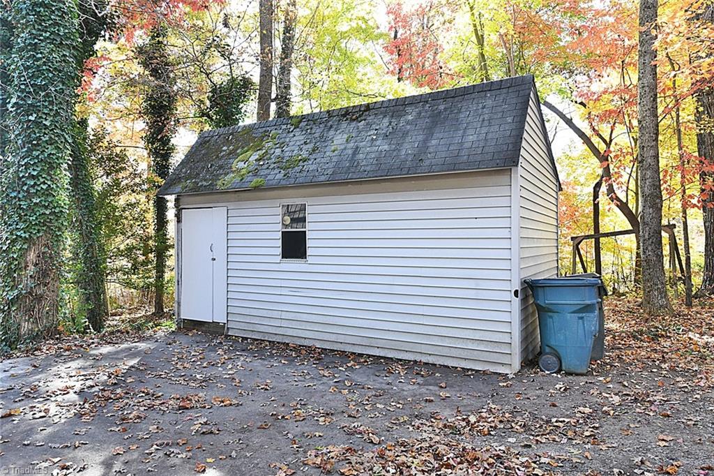 3390 Wide Country Road Pfafftown, NC 27040 - Photo 46 of 50 Nice large workshop and paved parking pad