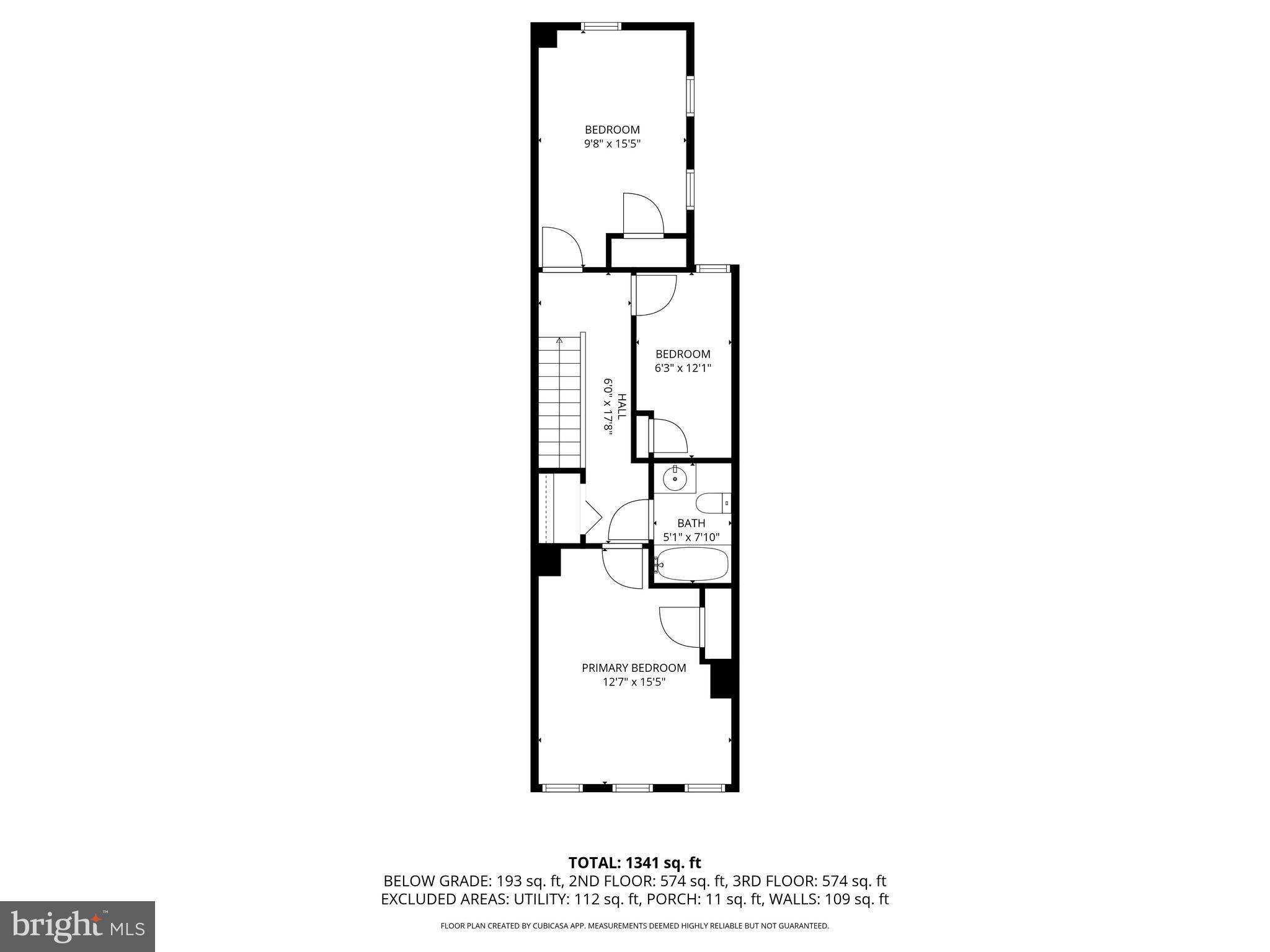 2221 Jefferson Street Baltimore, MD 21205 - Photo 28 of 29 a picture of a floor plan