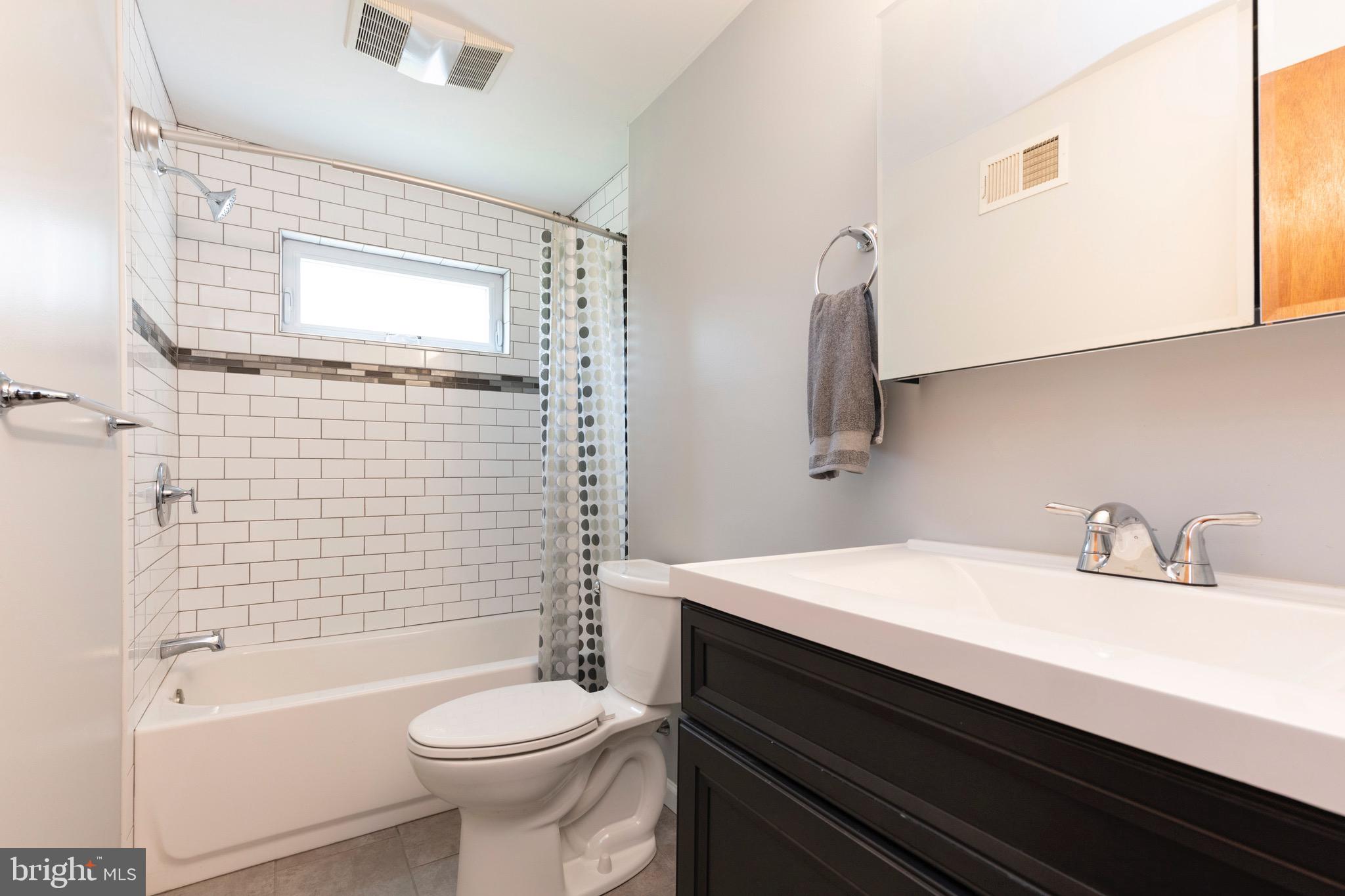 686 Cypress Road Warminster, PA 18974 - Photo 24 of 28 Renovated Hall Bath