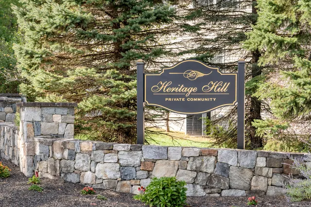 a sign that is on a pole