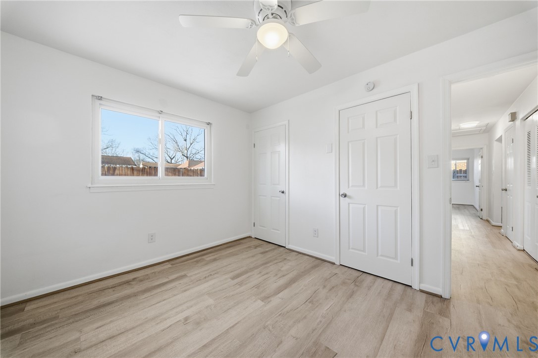 517 Windsor Gate Circle Virginia Beach, VA 23452 - Photo 19 of 47 Primary bedroom at the end of the hallway with two